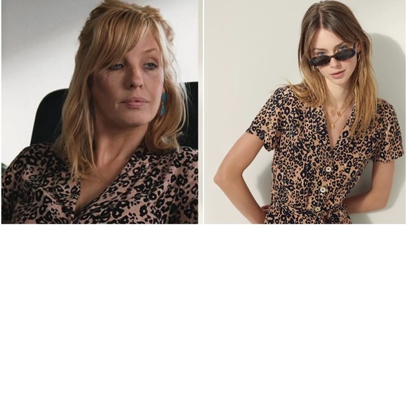 Aritzia Wilfred Leopard Dress as seen on TV - Picture 4 of 4
